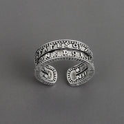 Men And Women English Alphabet Rings