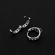 Earrings Men S925 Sterling Silver Niche High Sense Men's Stud Earrings